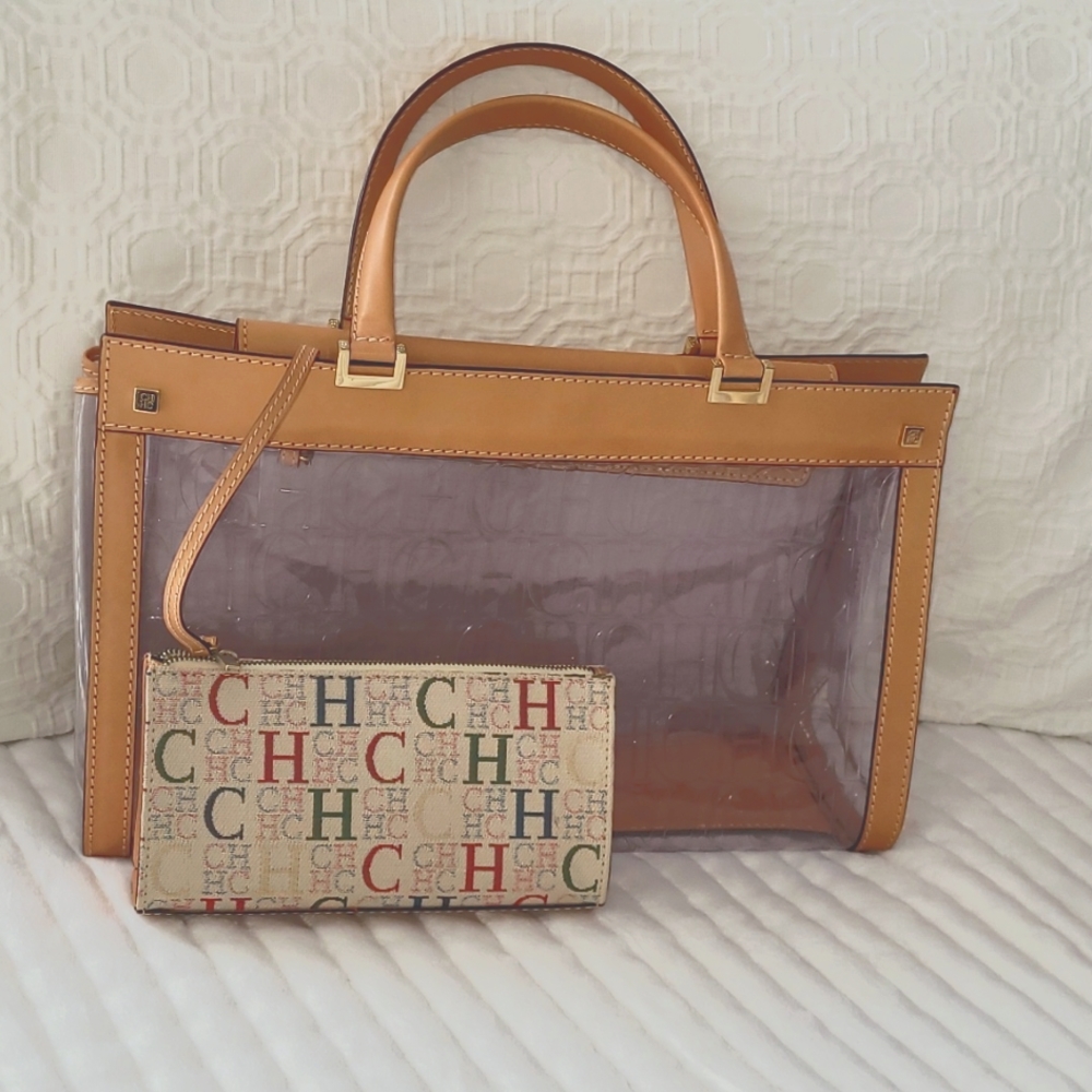 Carolina Herrera Transparent Bag